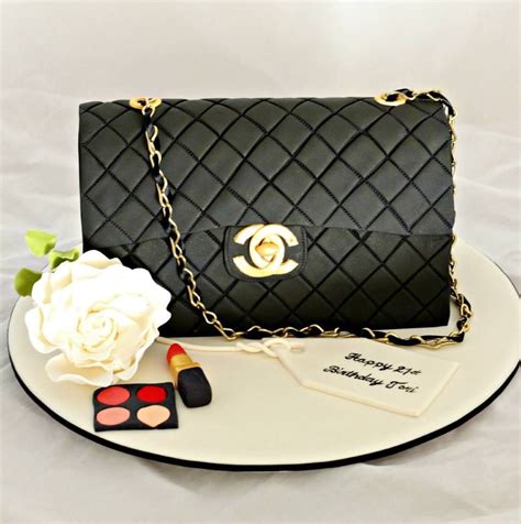 chanel purse birthday cake|chanel bag cake.